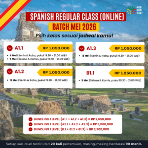 Clases regulares de español