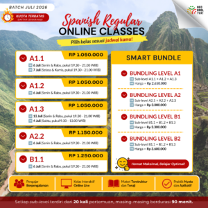 Kelas Reguler Bahasa Spanyol