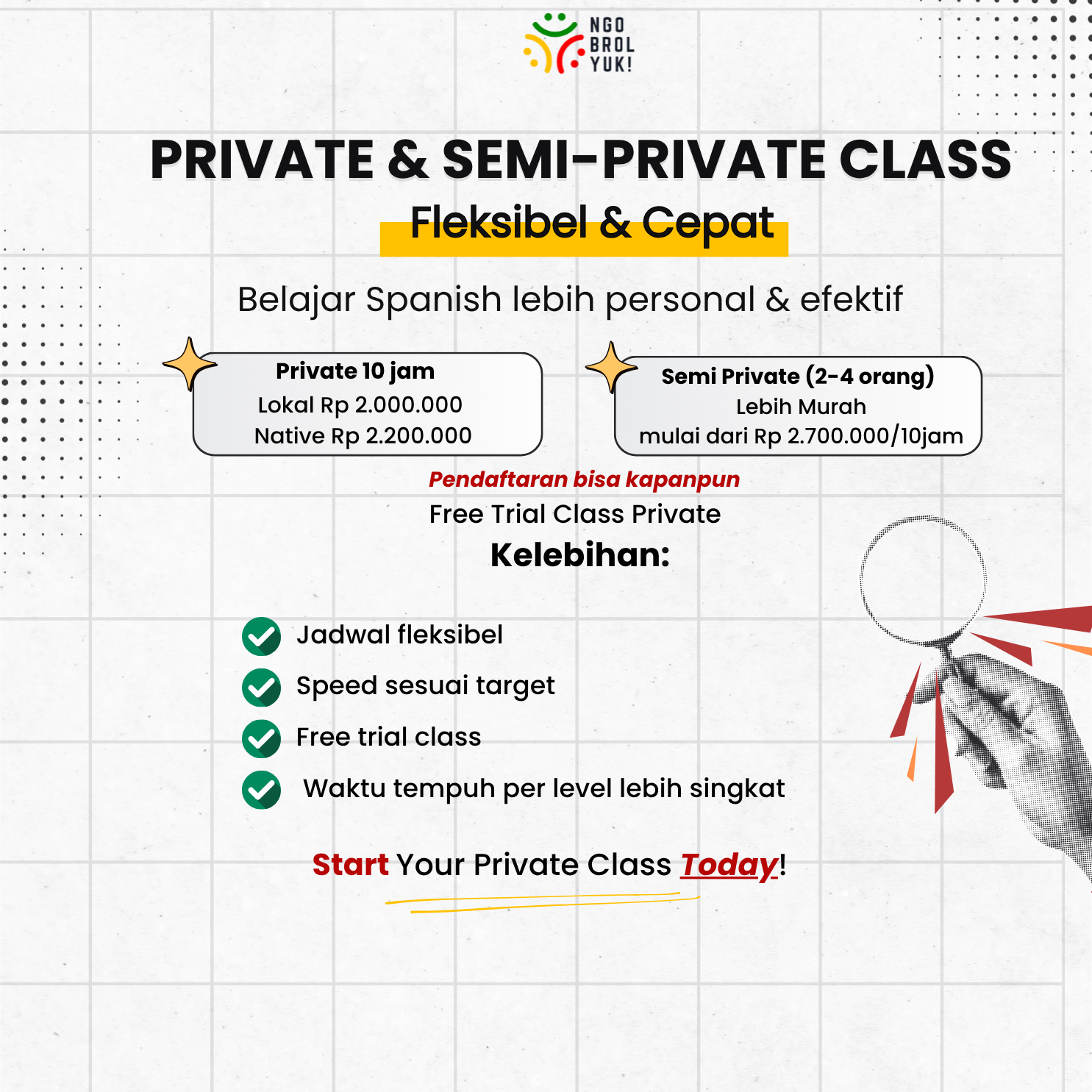 Spanish Regular Class - Image 3