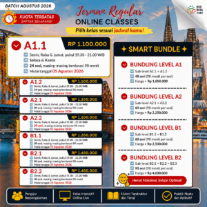 Kelas Reguler Bahasa Jerman