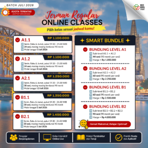 Kelas Reguler Bahasa Jerman