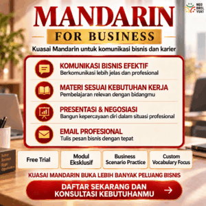 Kelas Private Mandarin Bisnis
