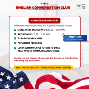 ENGLISH CONVERSATION CLUB