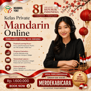 Kelas Privat Bahasa Mandarin