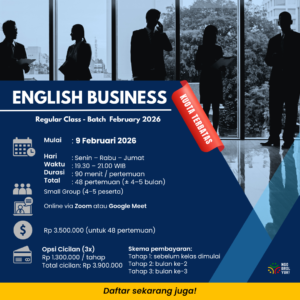 Kelas Bisnis Bahasa Inggris