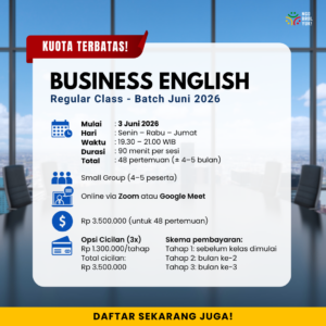 Kelas Bisnis Bahasa Inggris