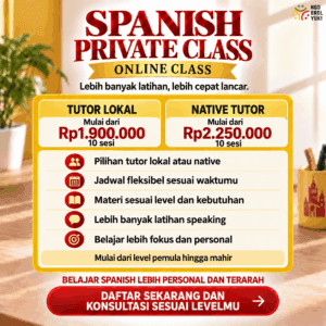 Kelas Privat Bahasa Spanyol