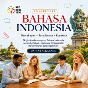 Kelas Reguler Bahasa Indonesia